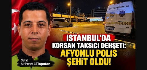 Afyonkarahisarlı Polis Mehmet Ali Topatan Şehit Oldu: Son Yolculuğuna Uğurlanacak